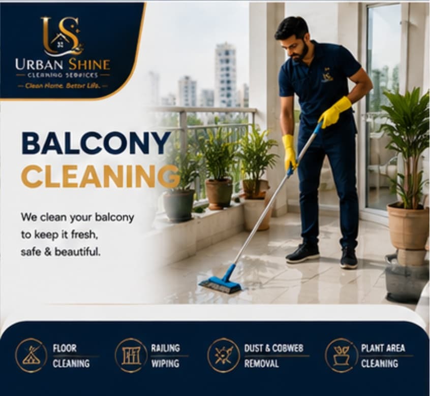 Balcony Cleaning