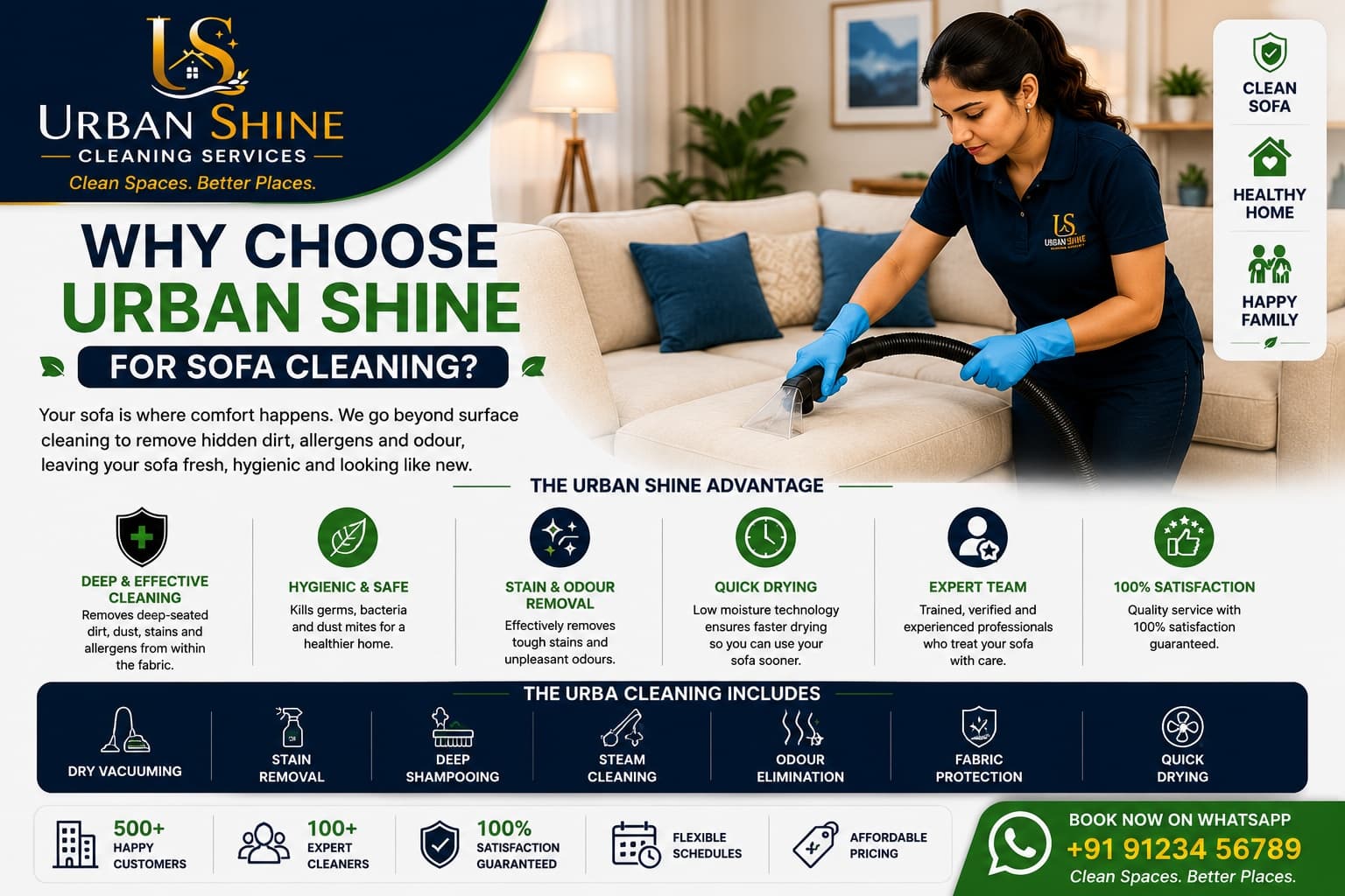 Professional Sofa Cleaning