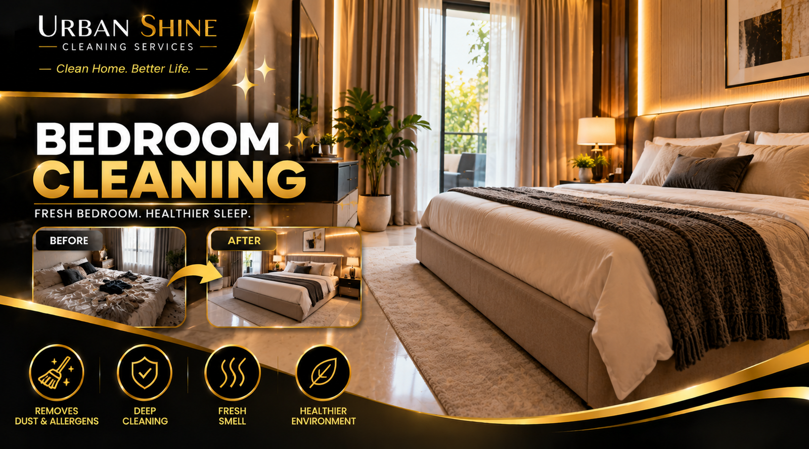 Reduce Dust Around Your Bedroom